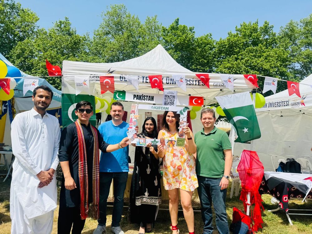Our stand at the international culture day