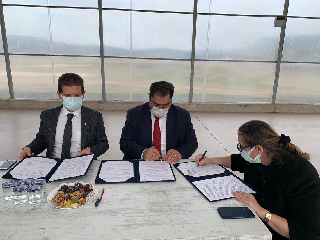 Mavruz Tarım ile on yıllık protokol, kampüsümüze element analiz laboratuvarı
