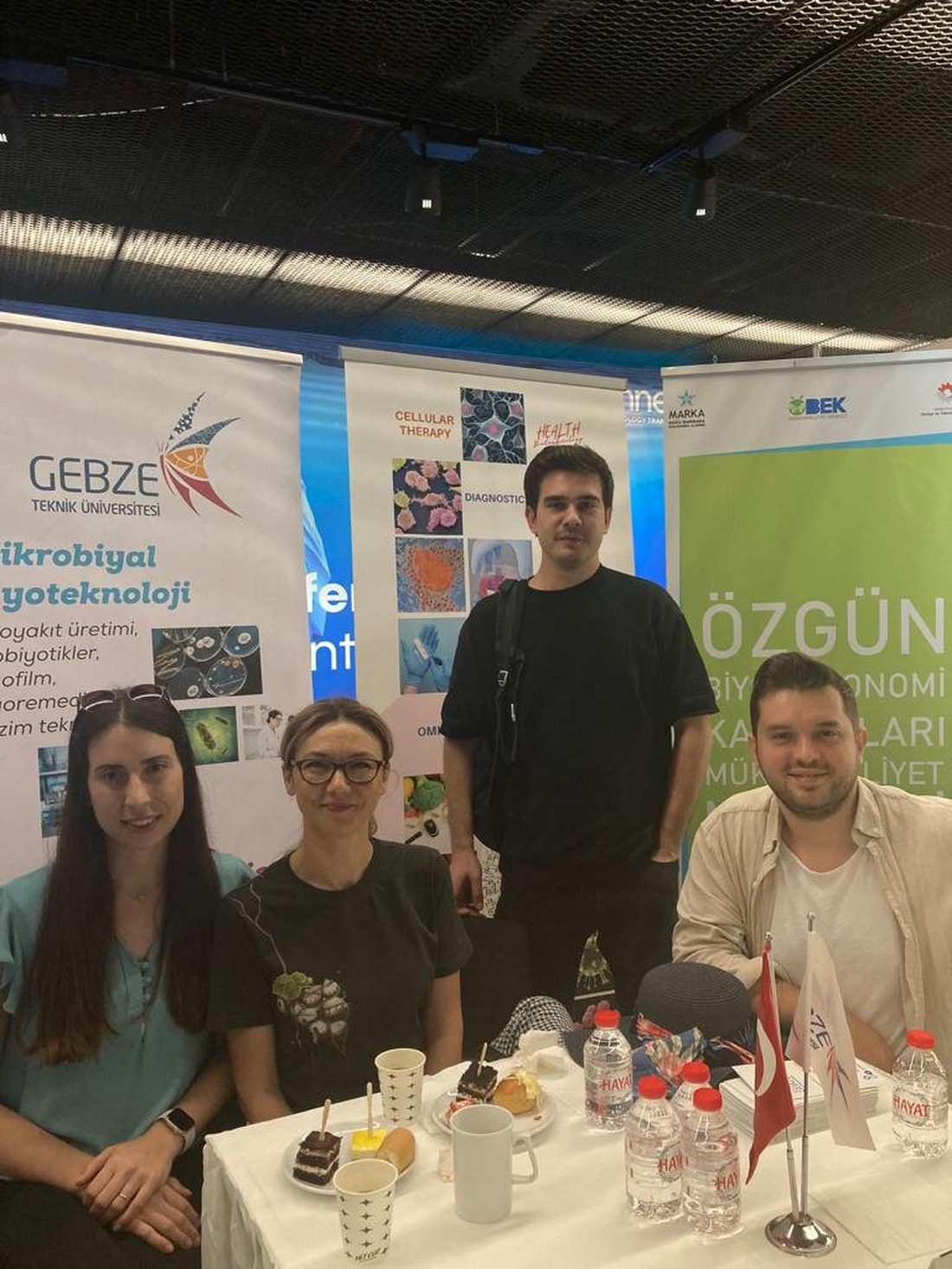 GTÜ ve İstanbul Teknopark protokolünün lansmanında stant açtık