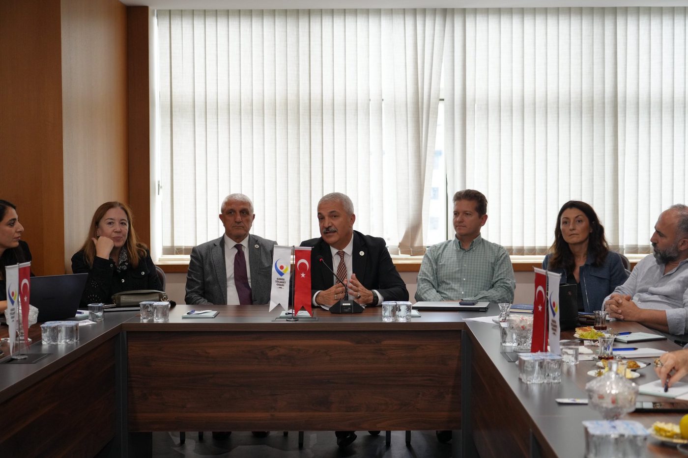 The meeting at the Gebze Chamber of Commerce