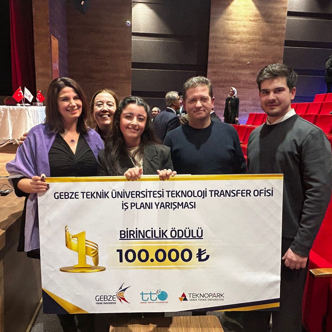Ekibimizin girişimi Lentify TTO İş Planı Yarışması'nda birinci oldu